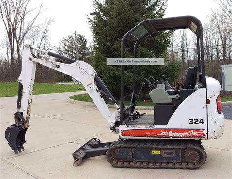 2012 bobcat 324 mini excavator|bobcat 324 mini excavator buckets.